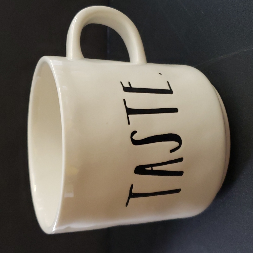Magenta Rae Dunn TASTE Stem Font Mug